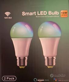 Lampadine smart led pacco da 2 Nuove