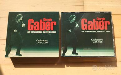 Giorgio Gaber box triplo CD con tutta la rabbia