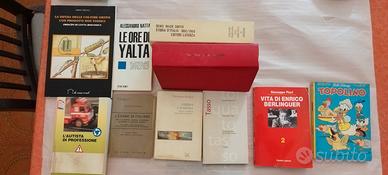 Lotto 10 Libri Storia Politica Fumetti Narrativa 