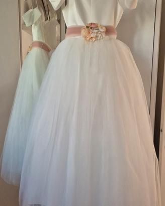 Vestito cerimonia bambina, taglia 140 cm.