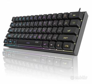 Tastiera con l’ex RGB