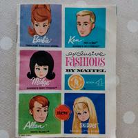 Libretto brochure Barbie 1963  'Barbie Exclusive