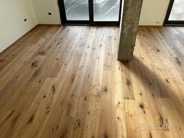 PARQUET ROVERE MAXIPLANCIA SPAZZOLATA OLIATA PRIME