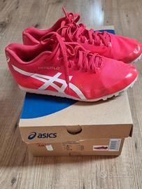 Scarpe chiodate donna num 37 Asics mezzofondo