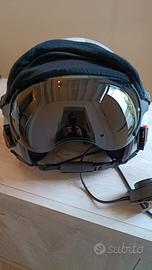 Casco da pilota originale della Bundeswehr