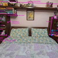 camera matrimoniale completa (con nascondiglio)