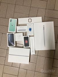 10 Scatole apple varie