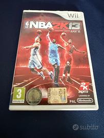NBA 2K13 Basket (2012) Nintendo WII Pal Ita Italia