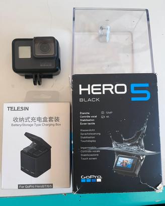 Go pro hero 5 + batterie