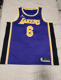 canotta Lakers originale lebron james