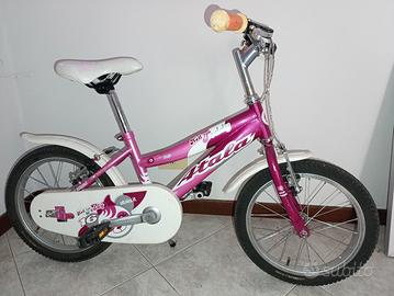 bici bambina diametro 16"arca Atala