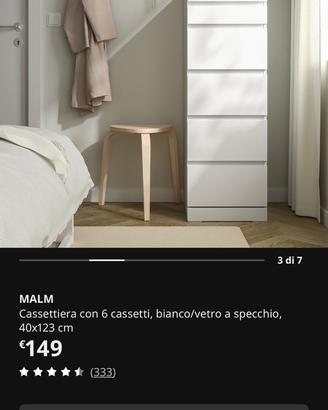 cassettiere, divanetto, specchio, tavolino,scrivan