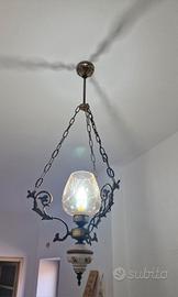 Lampadario a sospensione vintage 