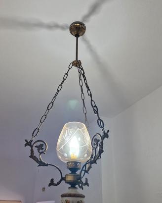 Lampadario a sospensione vintage 