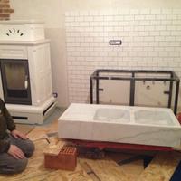 Lavabo monoblocco Marmo di Carrara