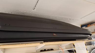 Box baule tetto auto 530 litri usato pochissimo