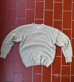 Knit sweater pullover stone rare vintage Size M