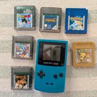 game boy color funzionante + Pokemon e giochi vari