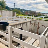 Ringhiera legno esterno