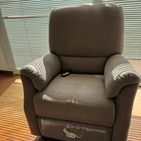 Poltrona elettrica Natuzzi