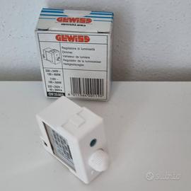 Regolatore di Luminosità Dimmer Gewiss 20803