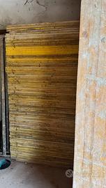 Pannelli per cassaforma in legno 2000x500x27