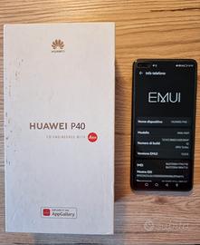 Huawei P40 5g con custodia subacquea
