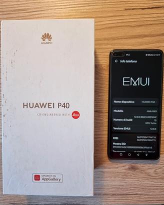 Huawei P40 5g con custodia subacquea