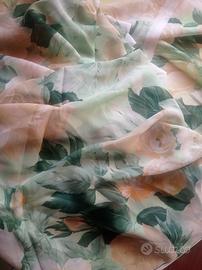 stoffa scampolo seta pura