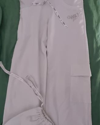 only fitness tuta taglia S donna con tasche 
