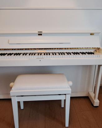 Pianoforte verticale bianco, Hermann