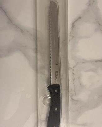 Coltello da cucina seghettato–nuovo–lama acciaio