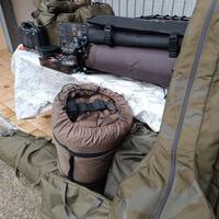 Attrezzatura carpfishing completa