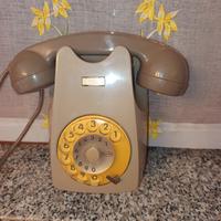 telefono a disco bigrigio da parete face standard 