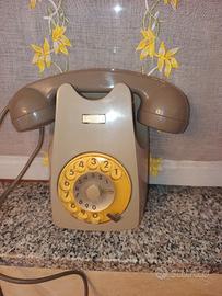 telefono a disco bigrigio da parete face standard 