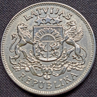 Lettonia 2 lati 1925