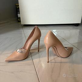 Décolleté scarpe eva le silla nude