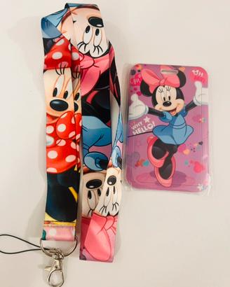Porta Badge e Documenti Minnie