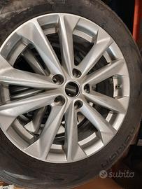 cerchi in lega da 17 nissan 