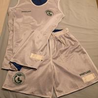 Completo da basket uomo con logo Stamura basket An