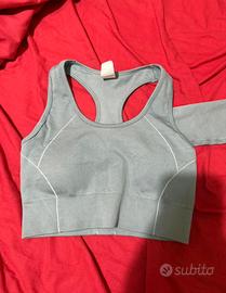 Tuta elasticizzata grigia