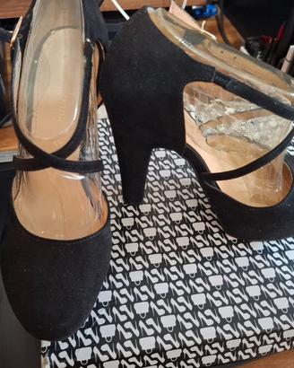 SCARPE NERE ELEGANTI