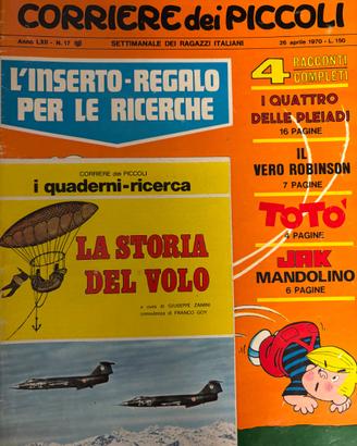CORRIERE DEI PICCOLI 1970 ANNATA COMPLETA