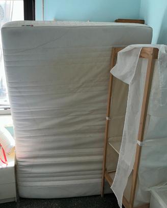 Letto una piazza e mezza IKEA: materasso + rete
