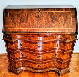 Mobile ribalta scrittoio radica  dei primi del 900