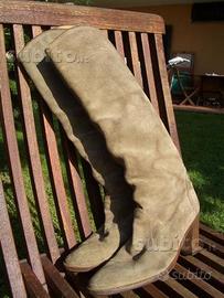 Stivali scamosciati N°38
