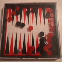 Gioco Backgammon magnetico da tavola o da viaggio.