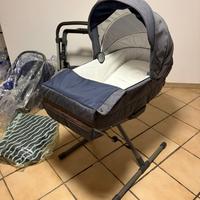 Trio inglesina aptica blu