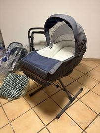 Trio inglesina aptica blu