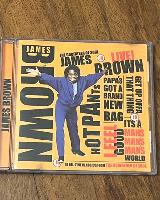 CD James Brown - Live! The Godfather of Soul